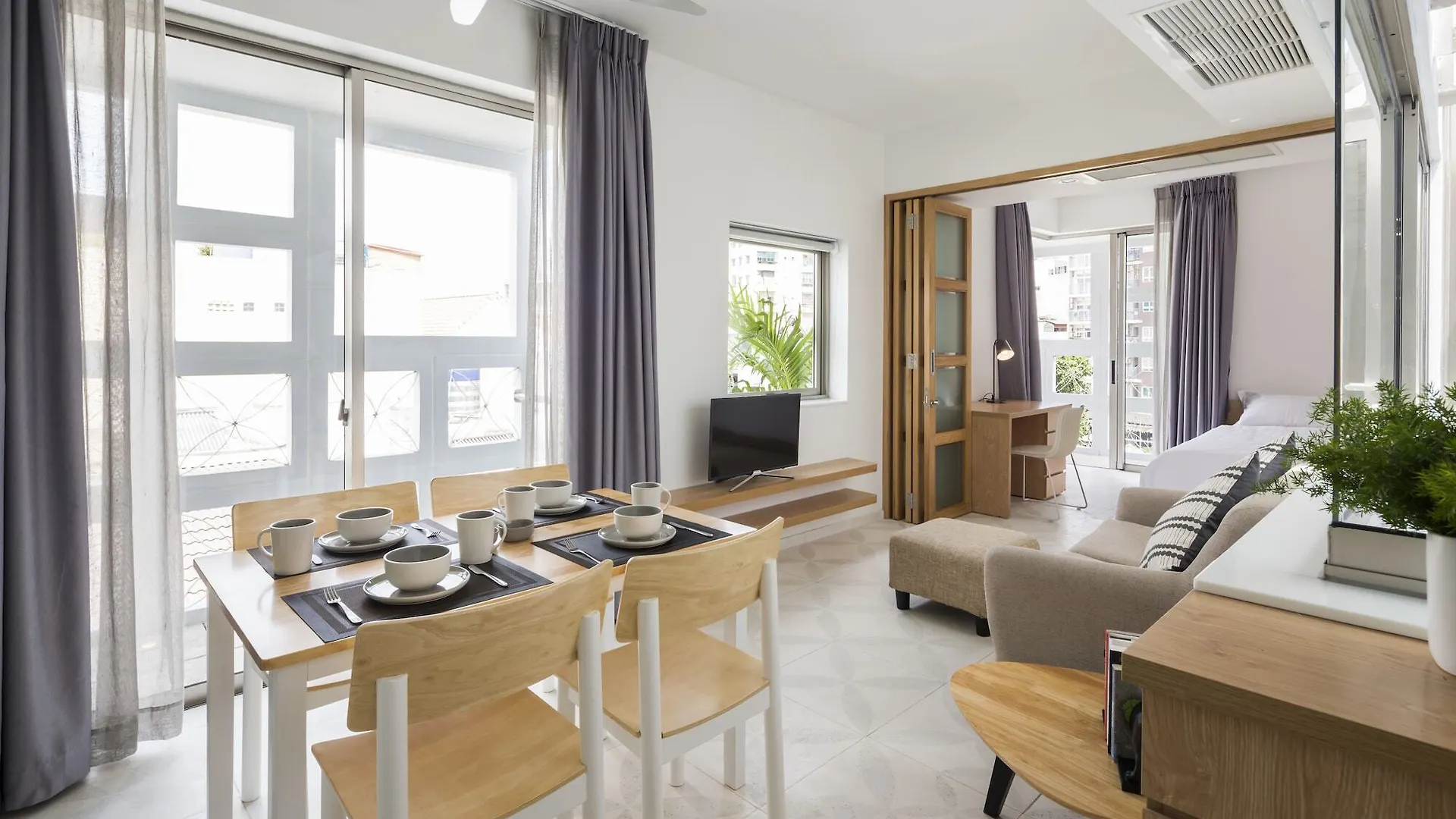 Apartamento The Tropical Residence Serviced Homestay Cidade de Ho Chi Minh Vietname